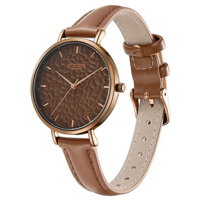 Sonata Poze by Sonata Quartz Analog Brown Dial PU Leather Strap Watch for Women image 3