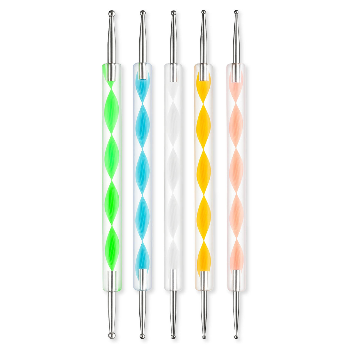 Shills Professional Rainbow Nail Dotting Tool Set 5Pc