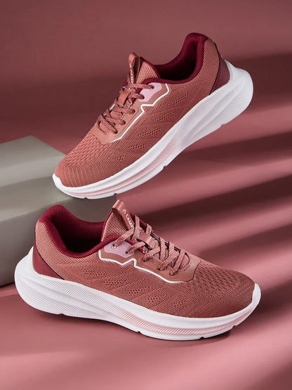 Campus SPREE Red Womens Running Shoes