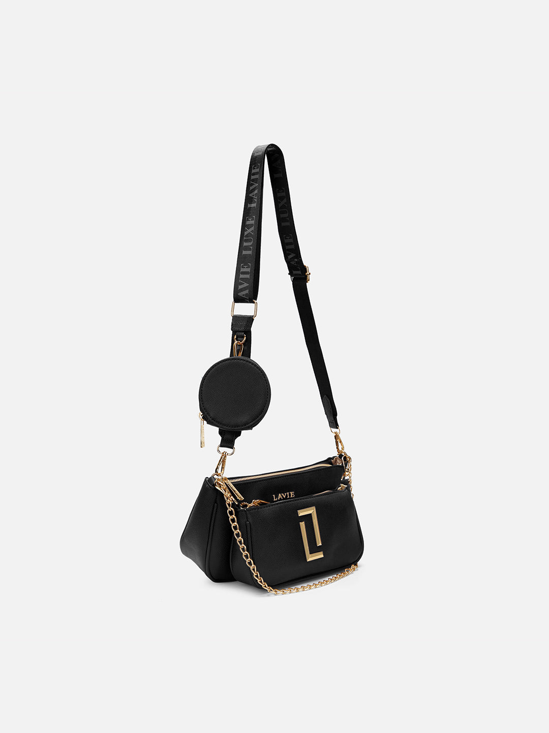 Lavie Luxe Duo Chunk 3 Piece Small Sling Bag