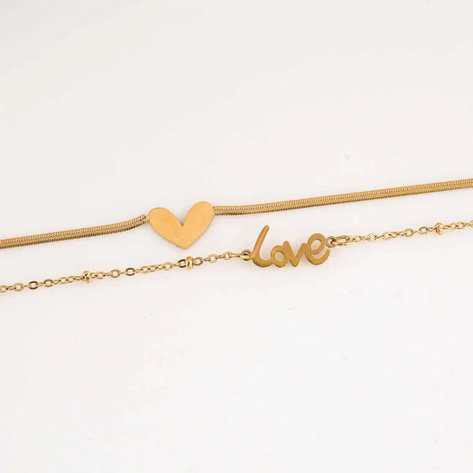 Palmonas Heartfelt Love Strand Bracelet