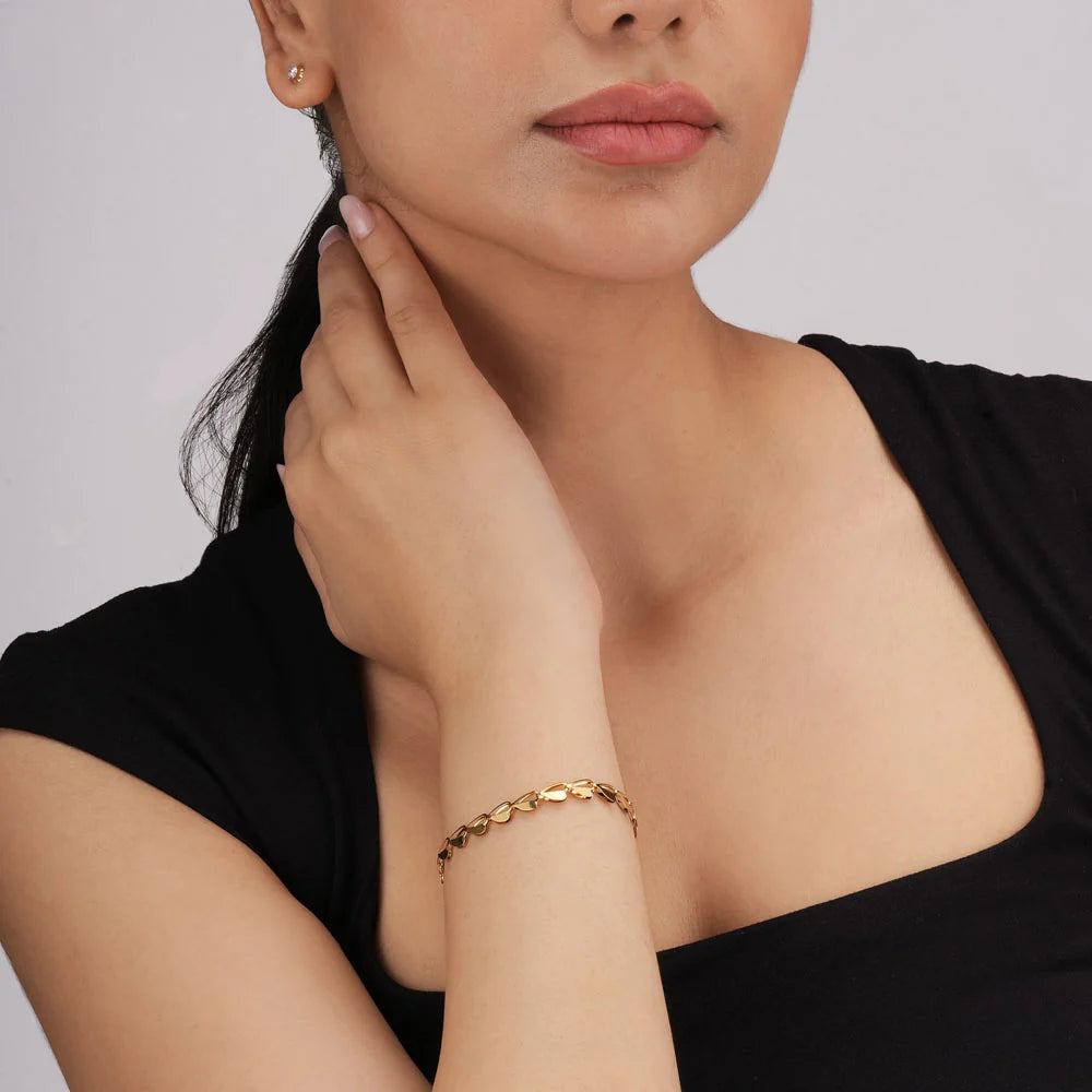 Palmonas Golden Petals Bracelet