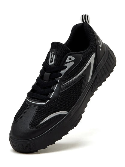 Campus STATIC Black Mens Sneakers