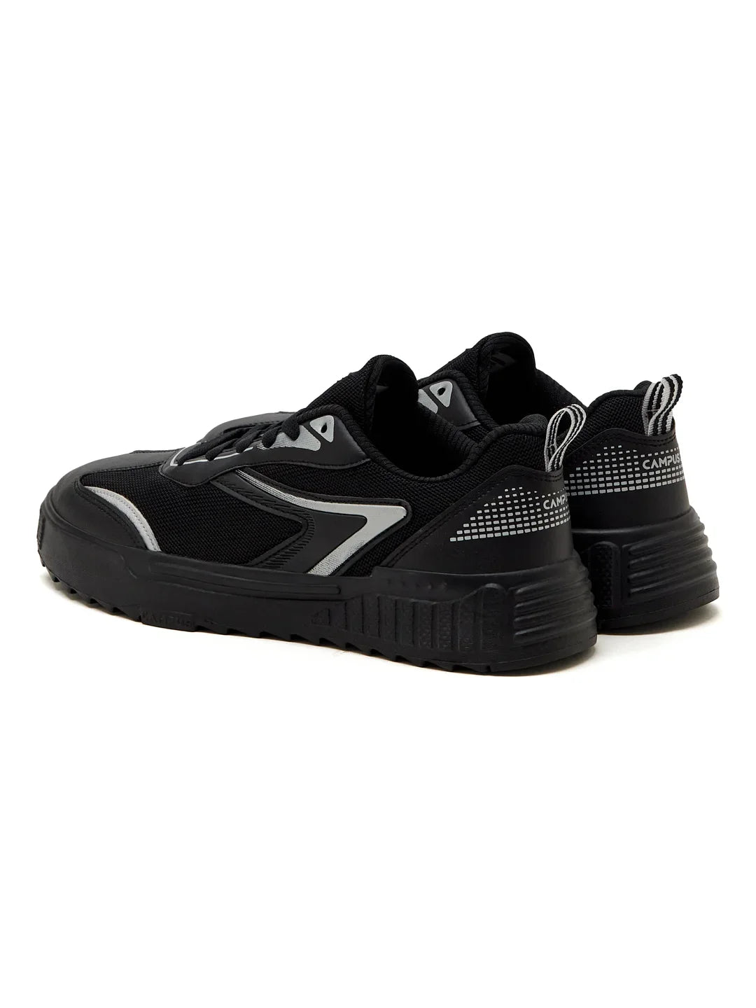 Campus STATIC Black Mens Sneakers