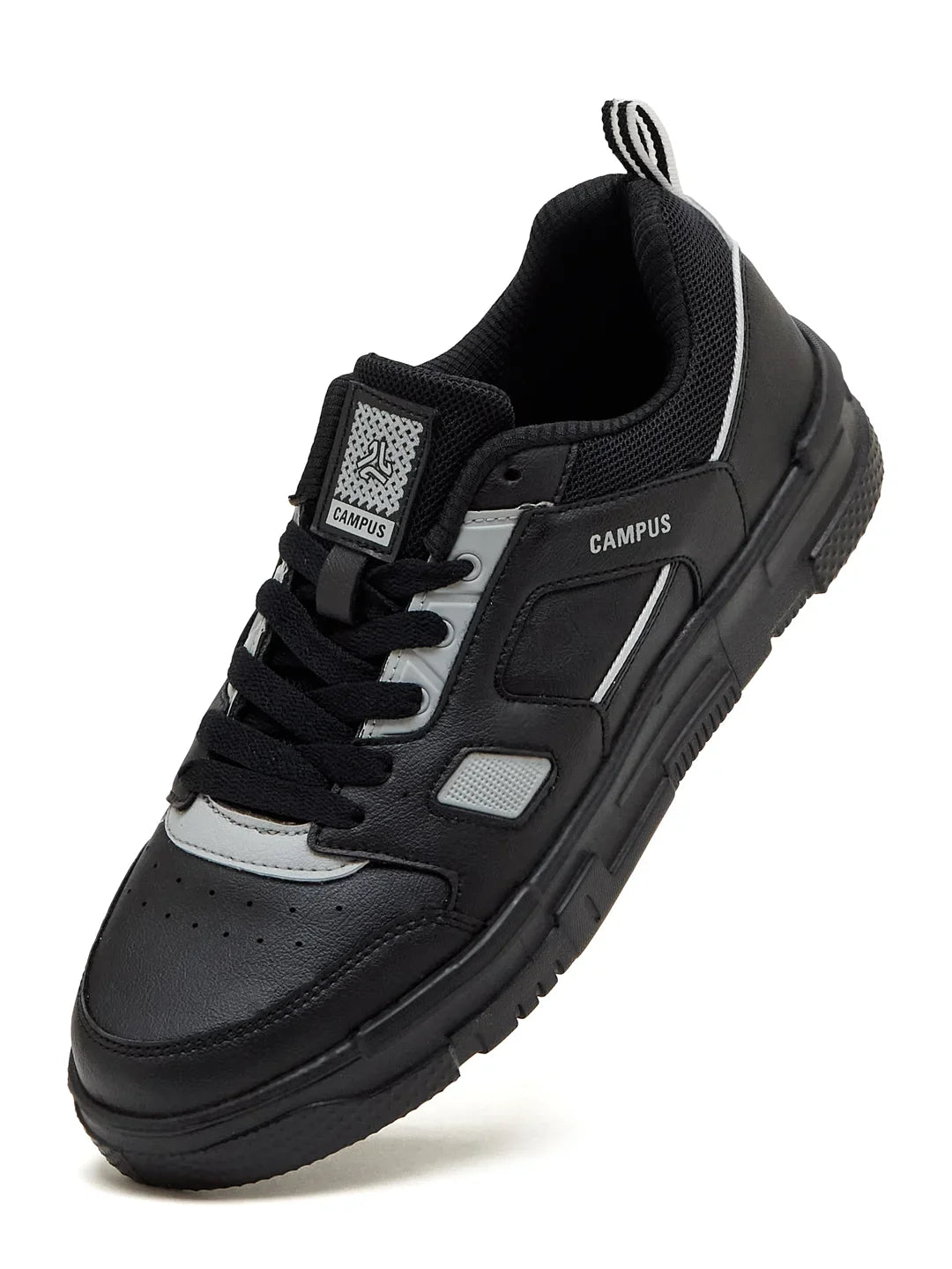Campus STOMP Black Mens Sneakers