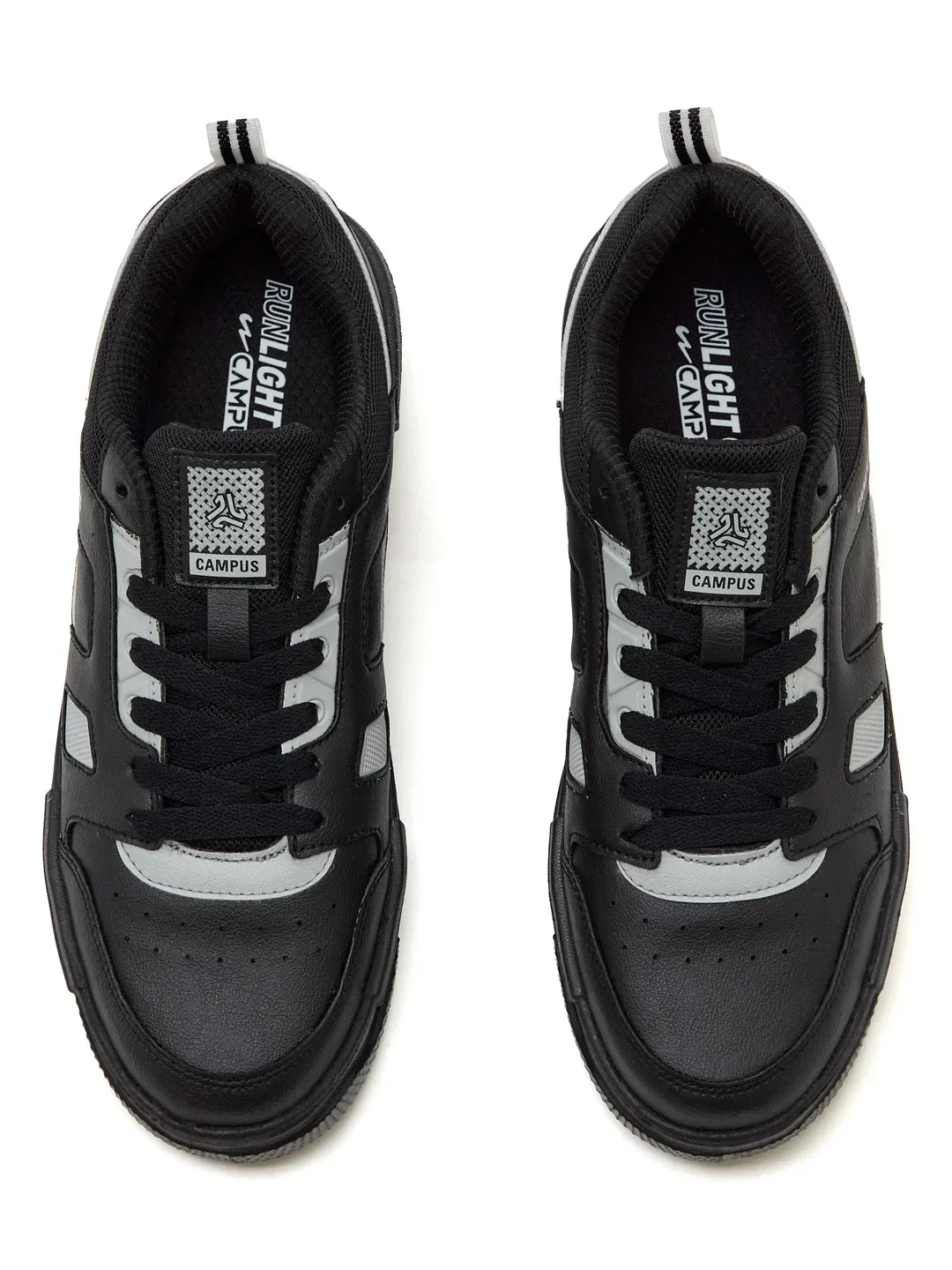Campus STOMP Black Mens Sneakers