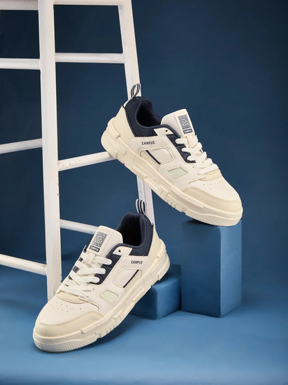 Campus STOMP Off White Mens Sneakers