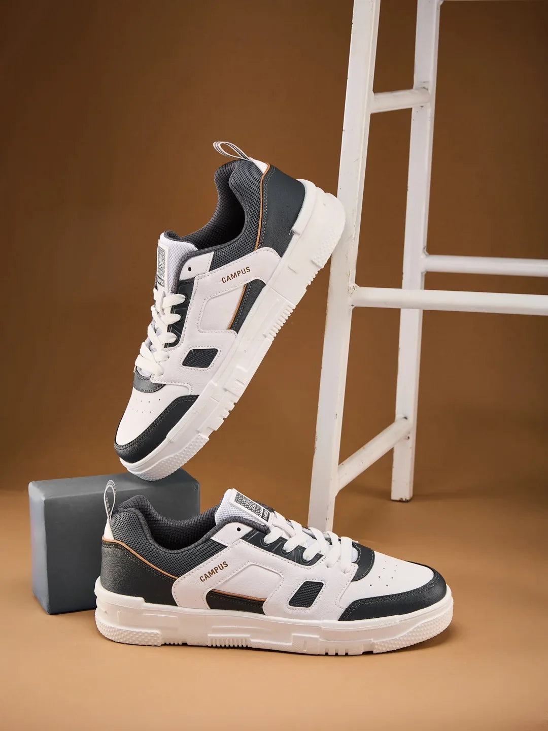 Campus STOMP White Mens Sneakers