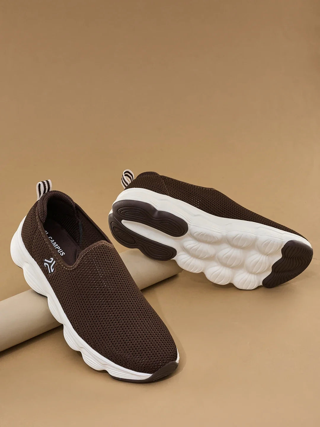 Campus STRIVE Brown Mens Walking Shoes