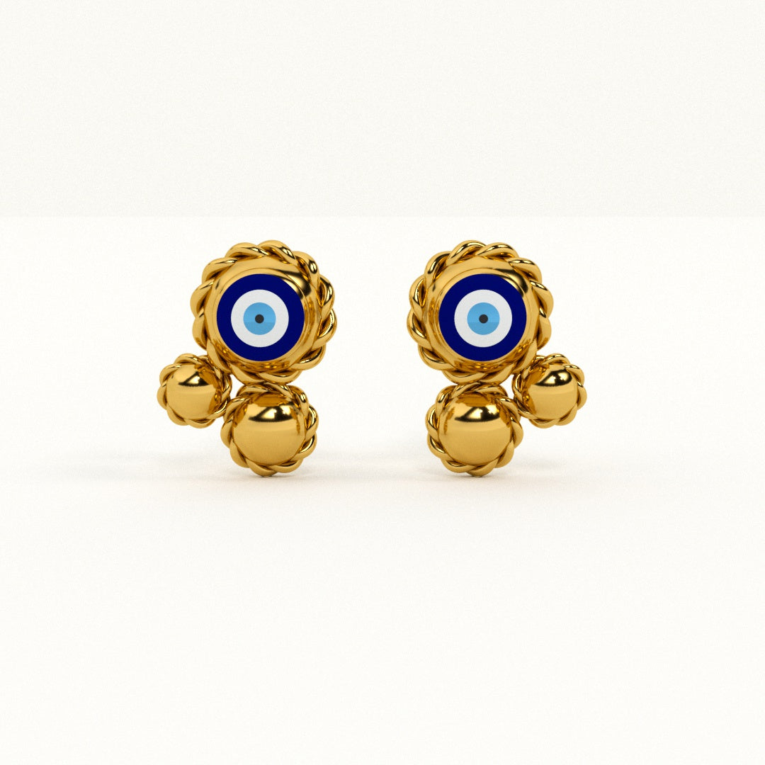 Palmonas Evil Eye Arcana 925 Sterling Silver Studs