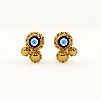 Palmonas Evil Eye Arcana 925 Sterling Silver Studs