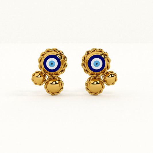 Palmonas Evil Eye Arcana 925 Sterling Silver Studs