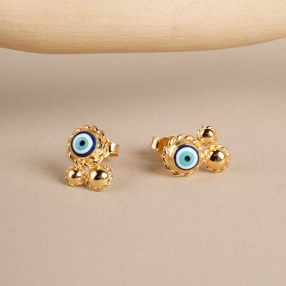 Palmonas Evil Eye Arcana 925 Sterling Silver Studs
