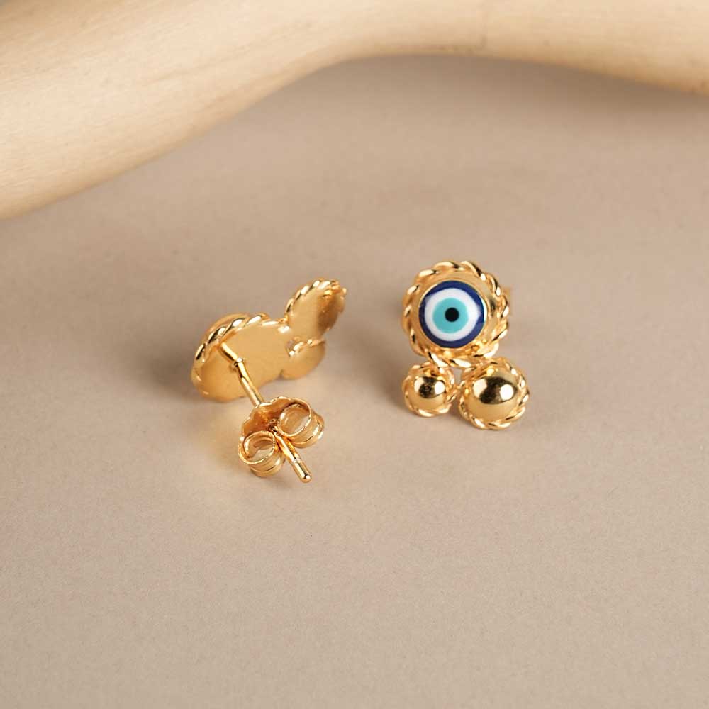 Palmonas Evil Eye Arcana 925 Sterling Silver Studs