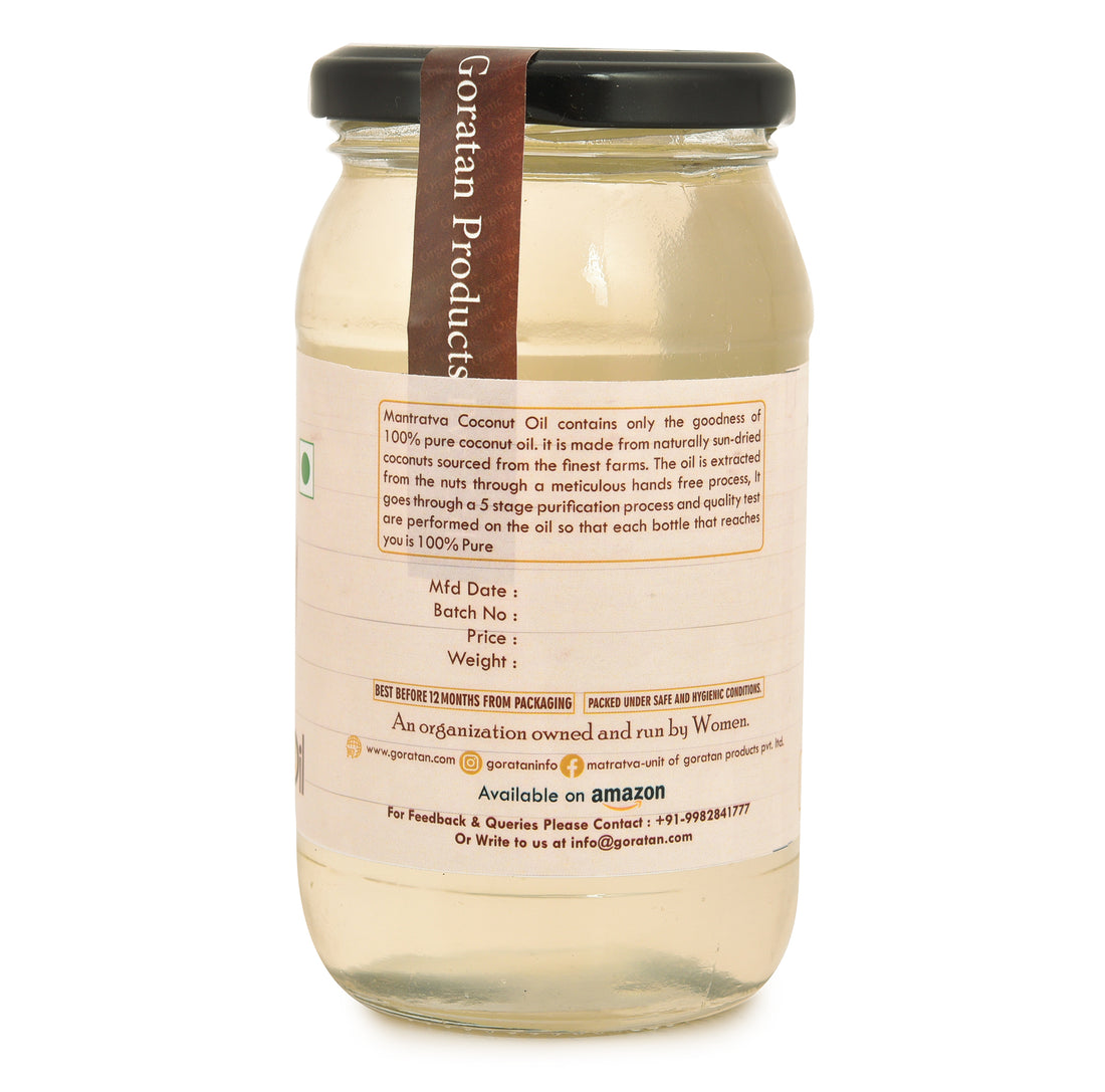 Matratva Cold Pressed Coconut Oil | Wooden Pressed