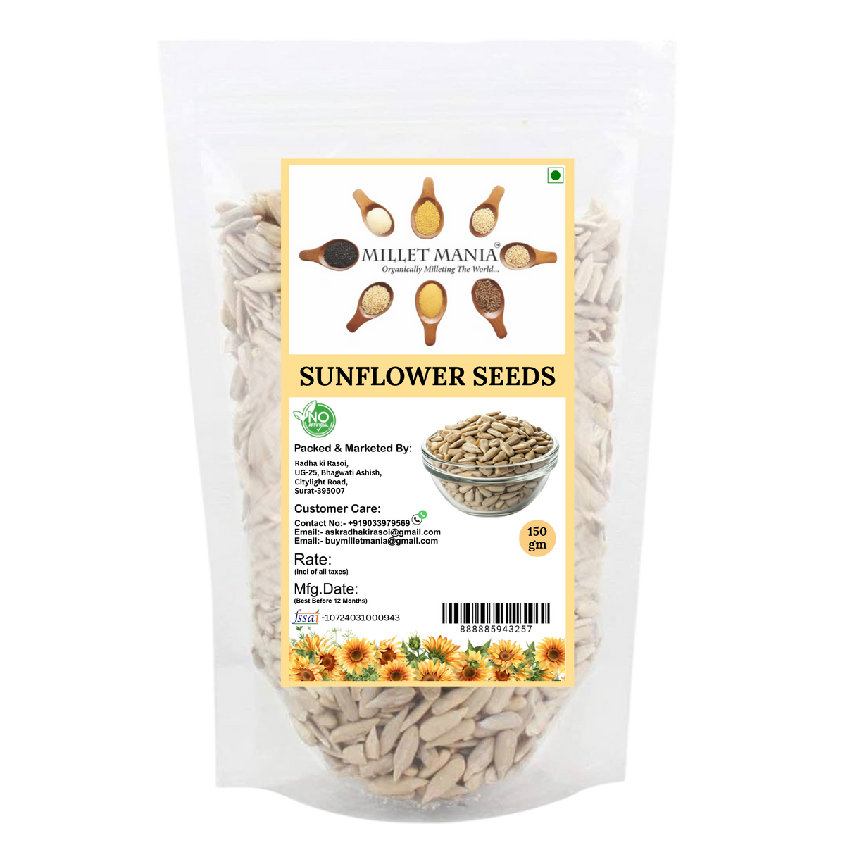 Millet Mania Sunflower Seeds
