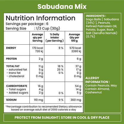 Jabsons Foods Sabudana Mix