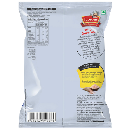 Jabsons Foods Salted Sabudana Mix