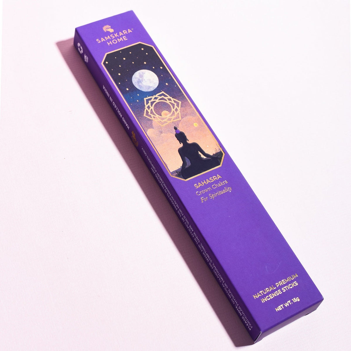 Samskara Home Sahasra - Crown Chakra Incense 15pcs (For Spirituality)