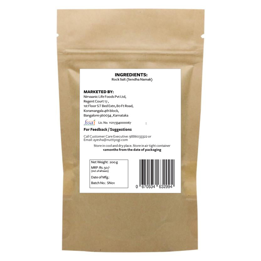 Nutty Yogi Rock Salt Sendha Namak