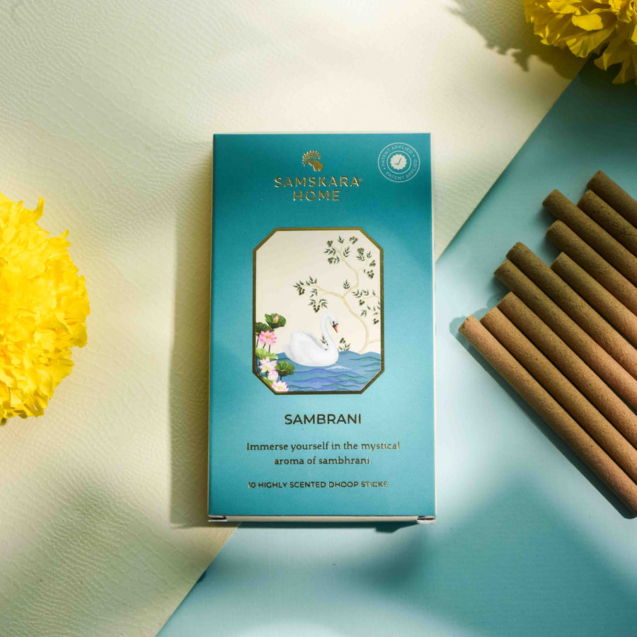 Samskara Home Sambrani Dhoop Sticks 10pcs