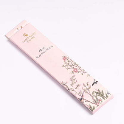 Samskara Home Samskara Rose Incense Sticks (Pack of 10)