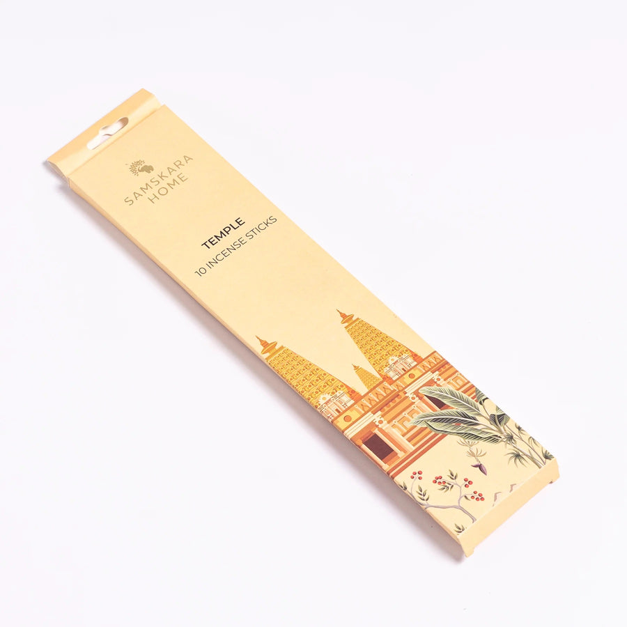 Samskara Home Samskara Temple Incense Sticks (Pack of 10) 
