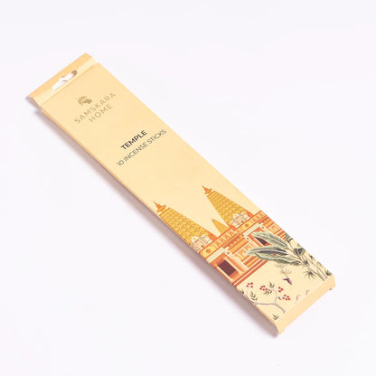 Samskara Home Samskara Temple Incense Sticks (Pack of 10) 