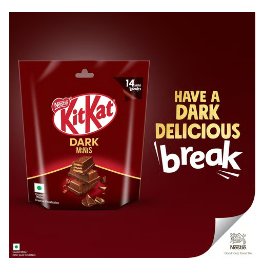 Nestle KitKat Dark Minis Wafer Bar
