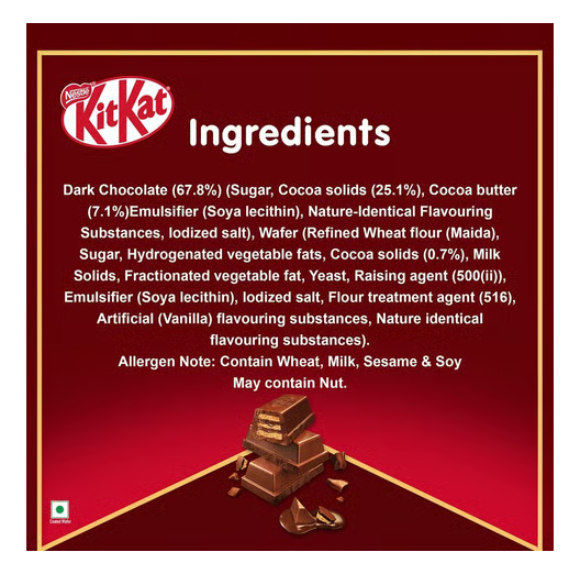 Nestle KitKat Dark Minis Wafer Bar