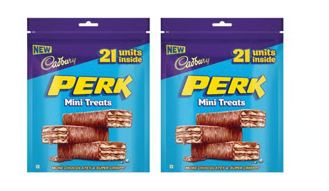 Cadbury Perk Mini Treats Coated Wafer Chocolate 