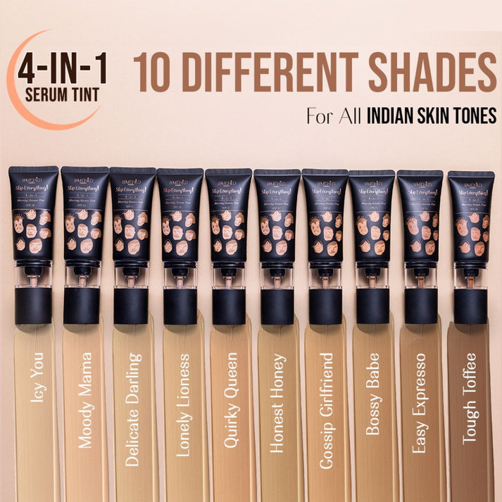 LoveChild Honest Honey  Skip Everything Blurring Serum Skin Tint 