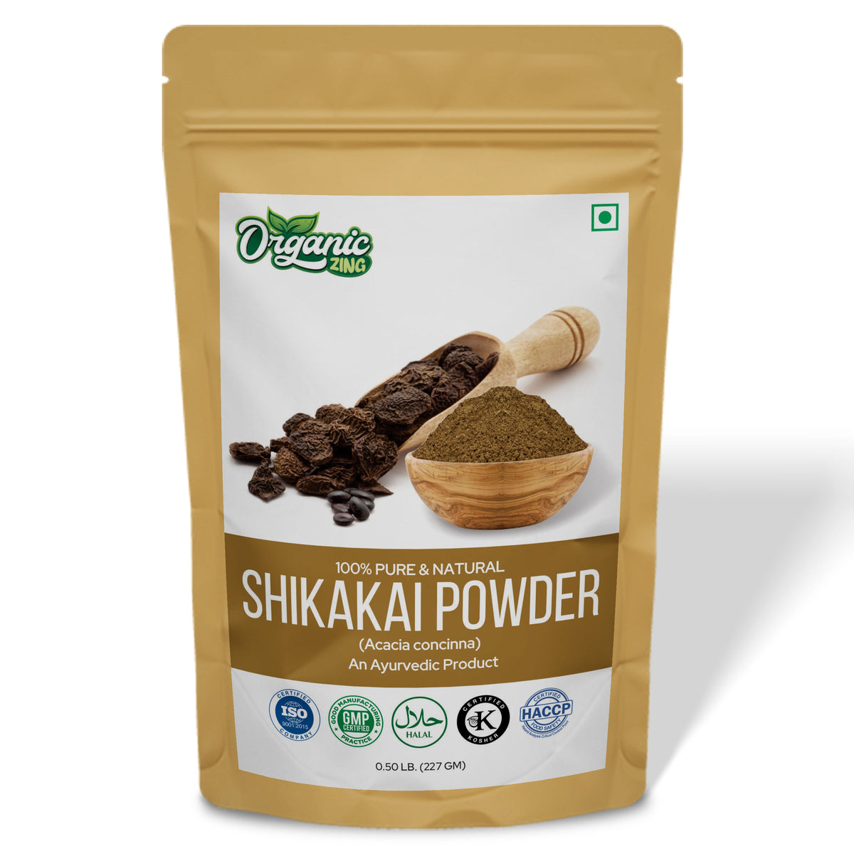Organic Zing Shikakai Powder 227g