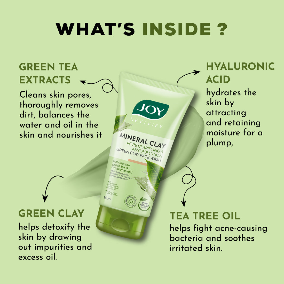 Mineral Clay Pore Clarifying Face Wash