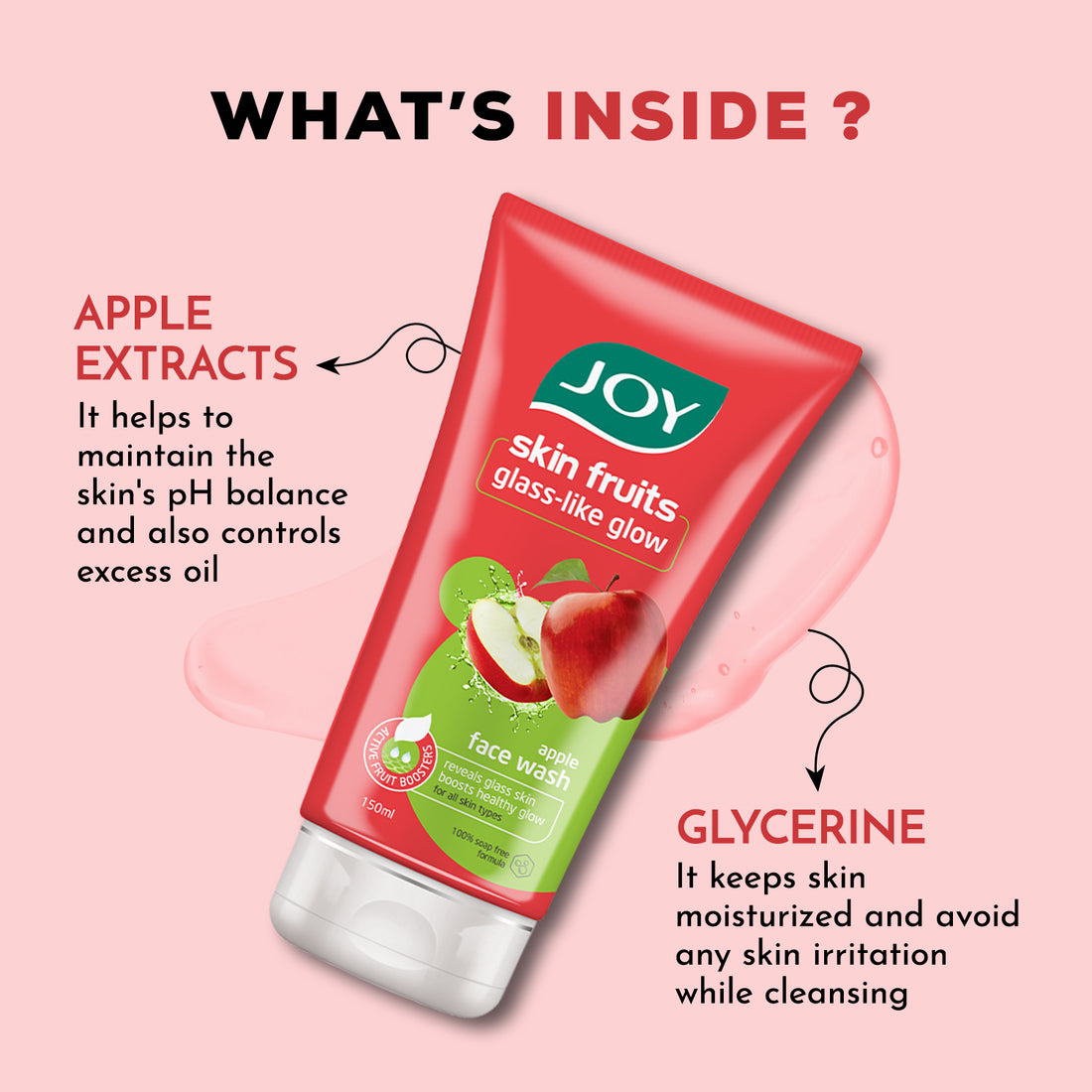 Skin Fruits Softening Glow Apple Face Wash