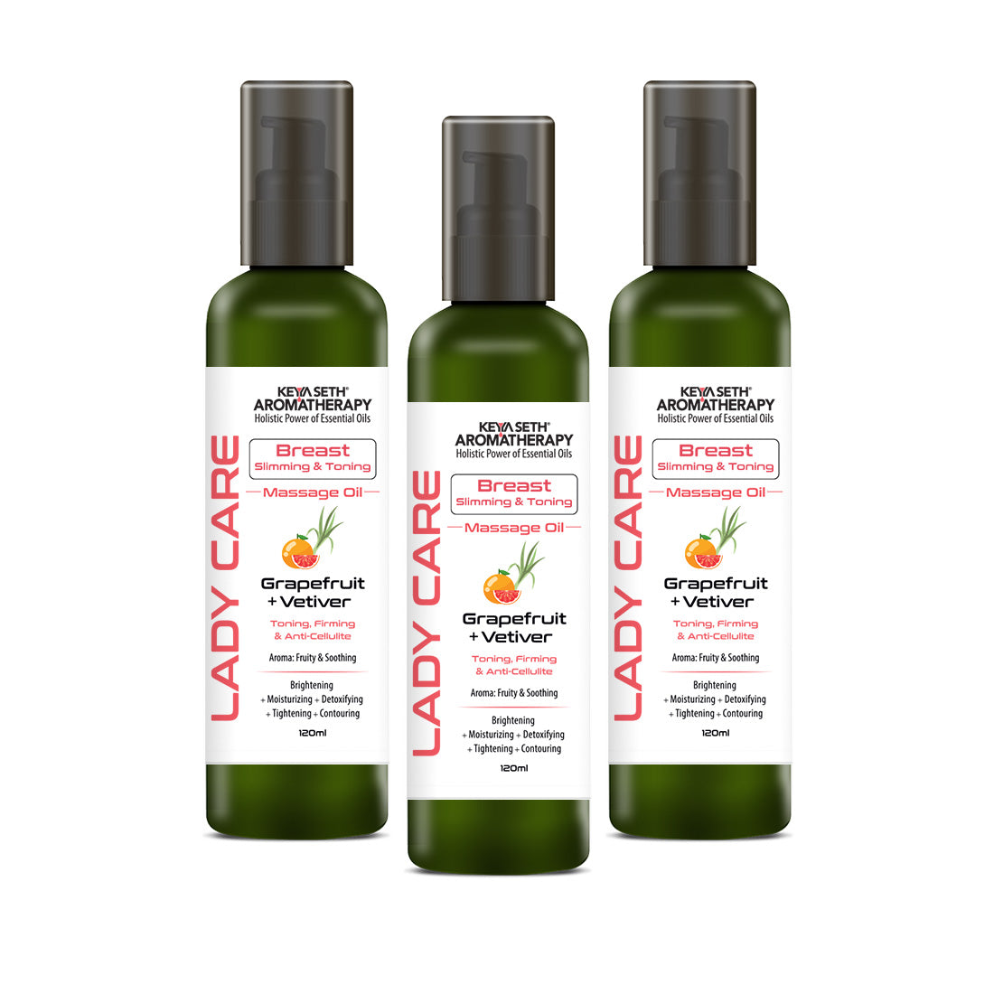 Keya Seth Aromatherapy Lady Care Breast Sliming & Toning Massage Oil