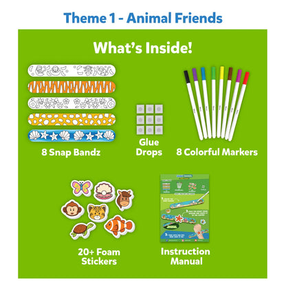 Skillmatics Snap Bandz Festive Gifting Bundle Ages 4 to 10