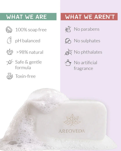 baby bathing bar packaging on a white background