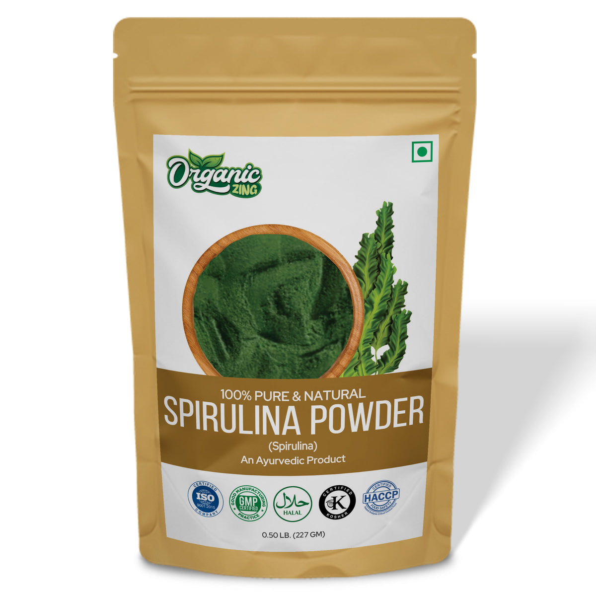 Organic Zing Spirulina Powder
