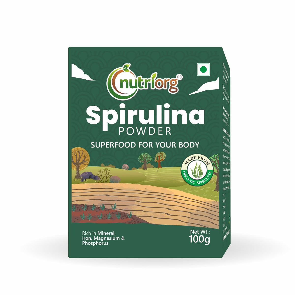 Nutriorg Spirulina Powder