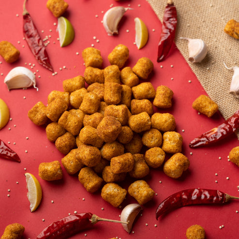 Snackible Sriracha Quinoa Puffs