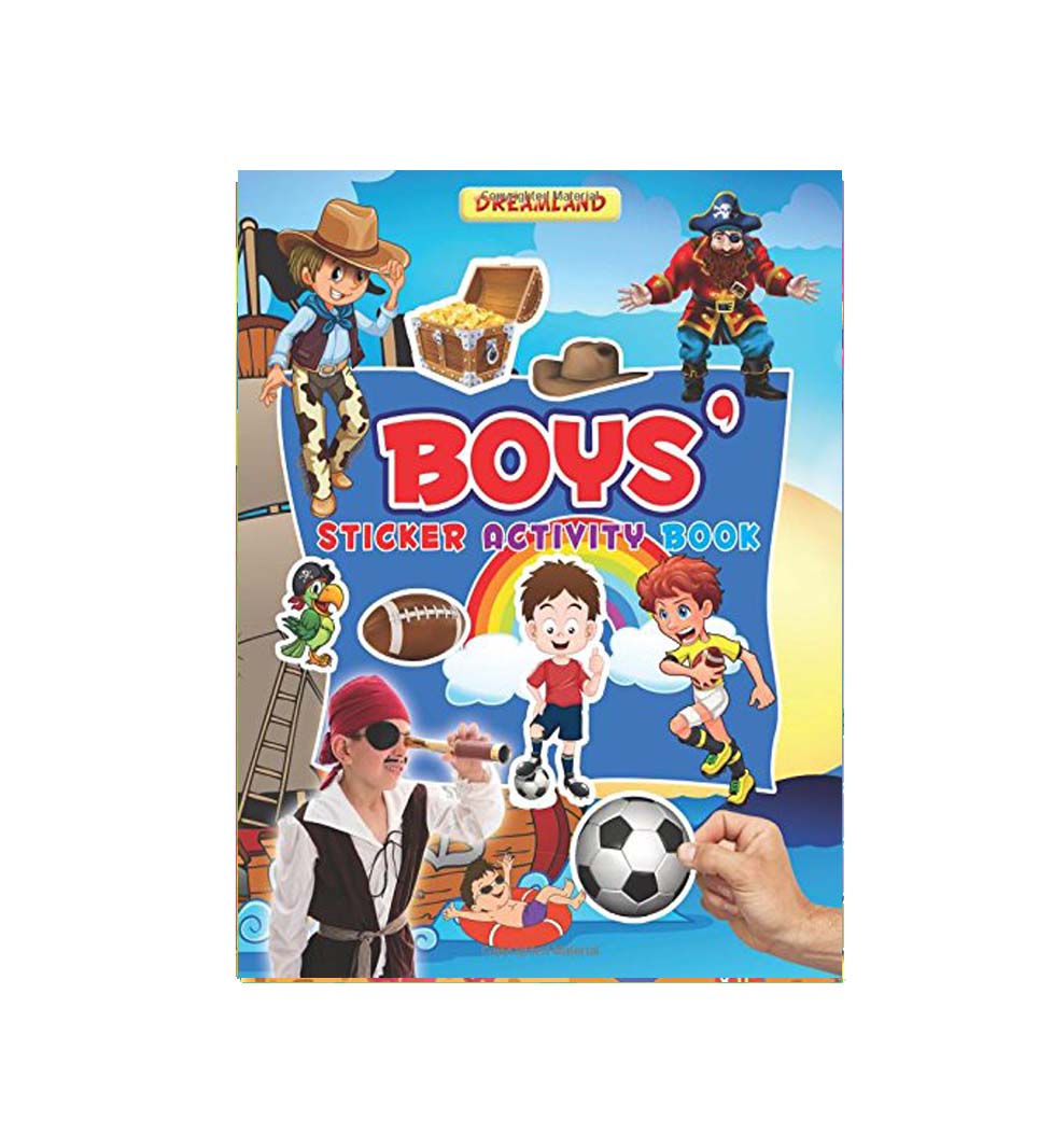 Sticker Activity Book - Boys (English) – PUSHMYCART