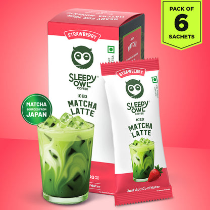 strawberry iced matcha premix pack of 2