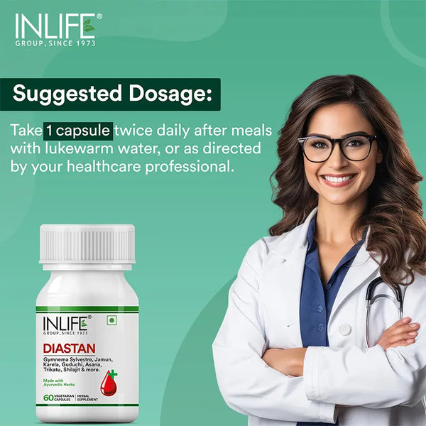 Inlife Diabetes Care Diastan Capsules