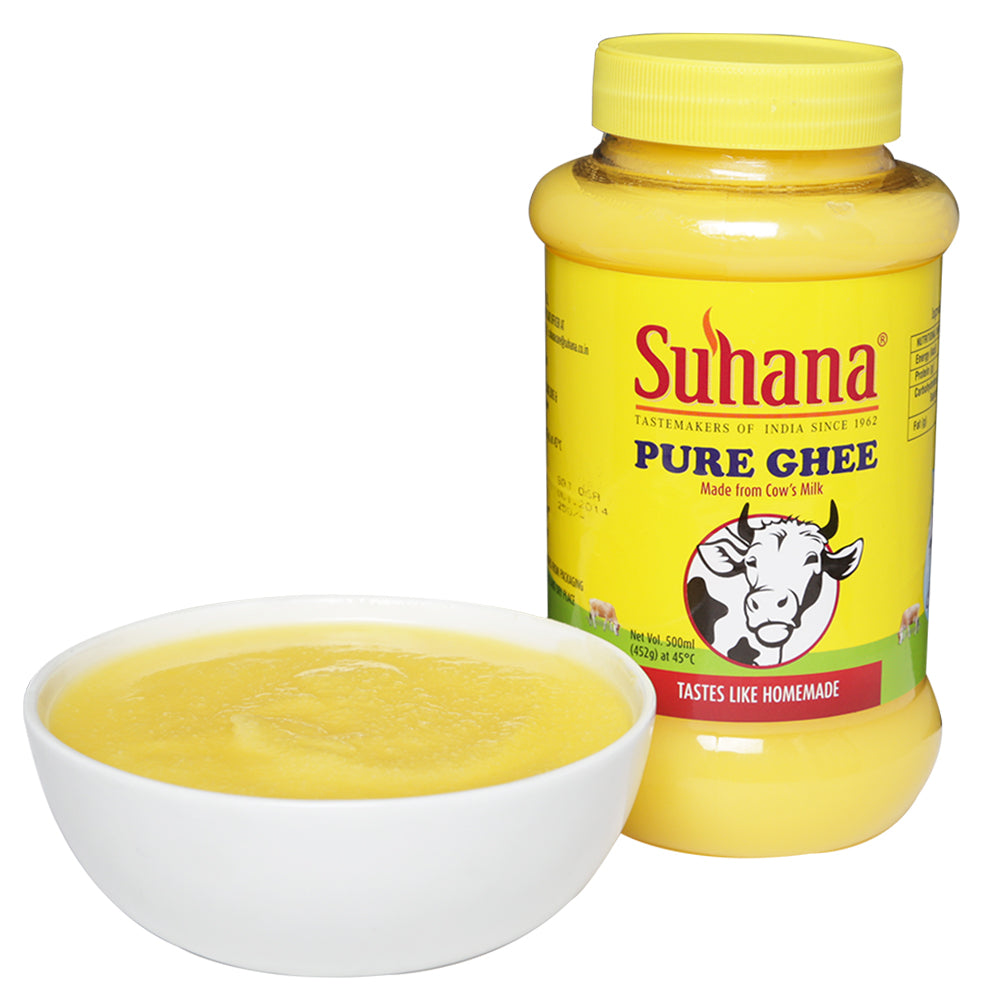Suhana Pure Cow Ghee Jar - PUSHMYCART