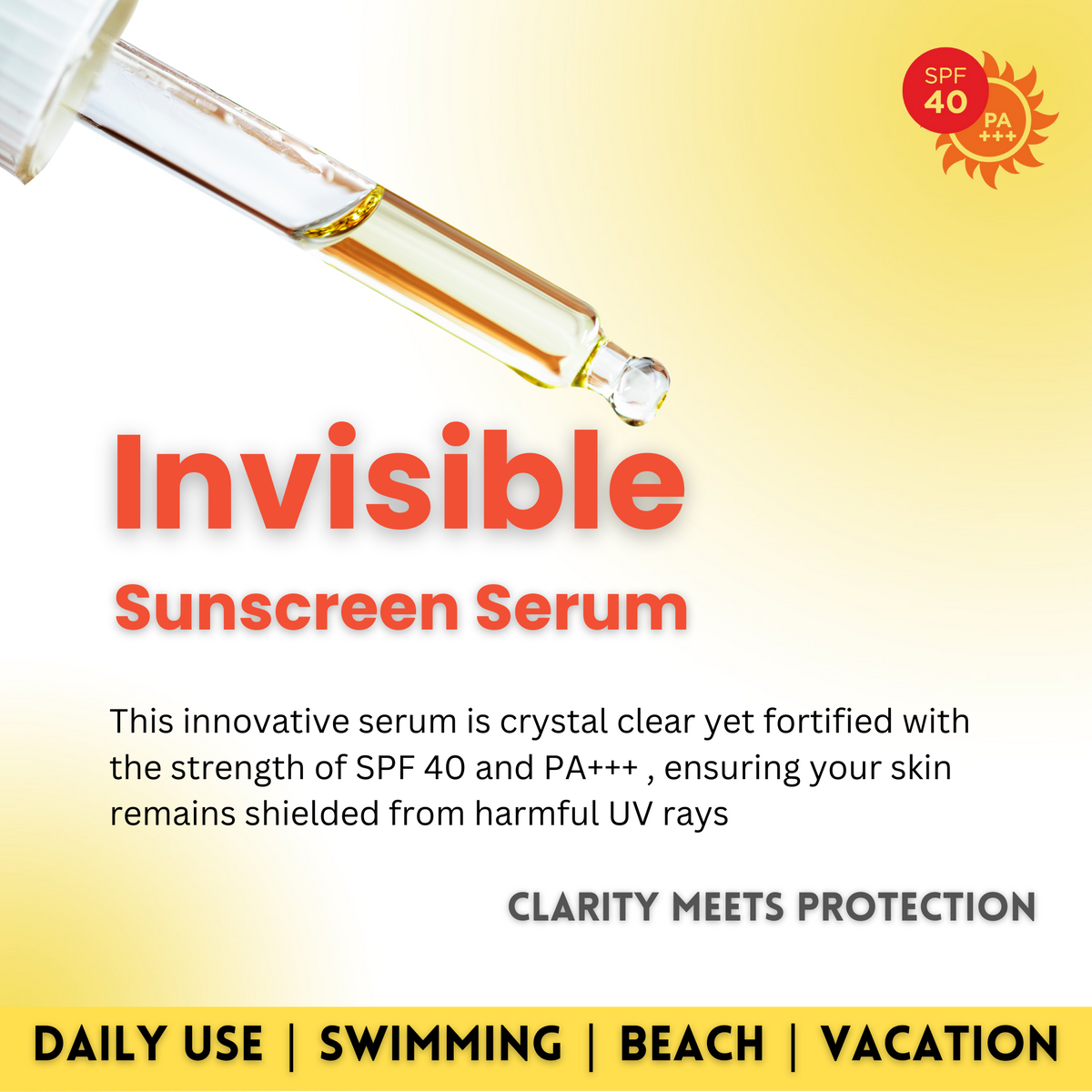 The Skin Story Liquid Sunscreen Serum SPF 40 PA+++