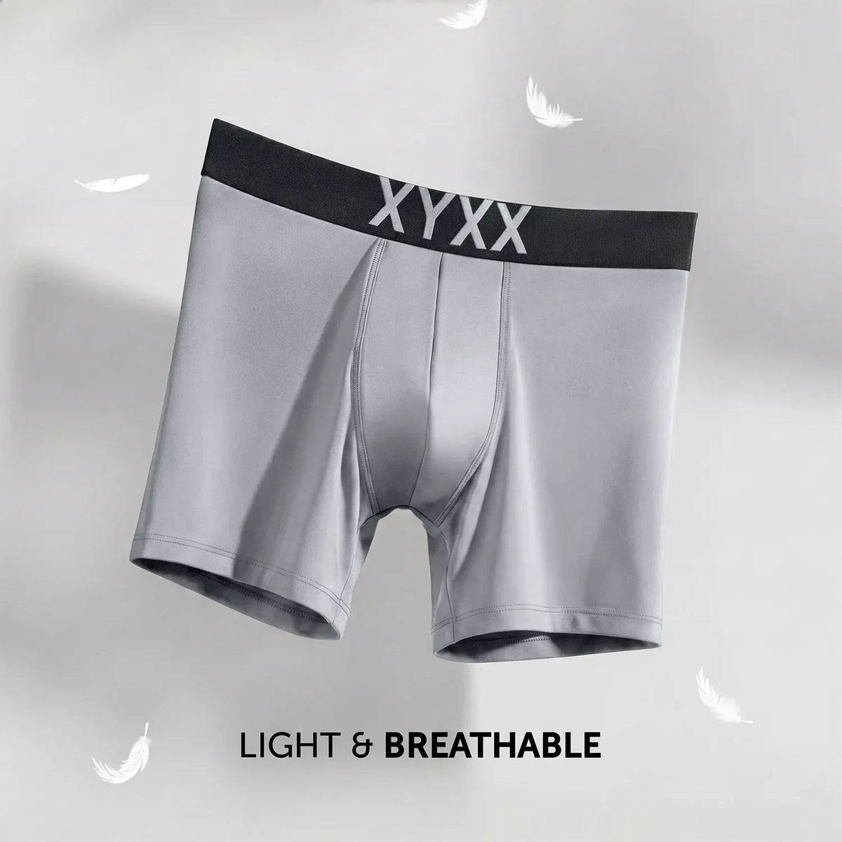 XYXX Alpha Tactel Boxer Briefs - Ash Grey - view 2