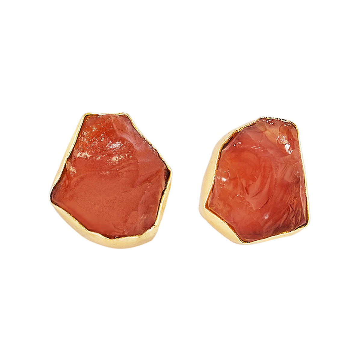 Joker and Witch Soléa Orange Natural Stone Necklace Set