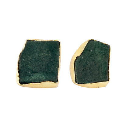 Joker and Witch Soléa Dark Green Natural Stone Necklace Set