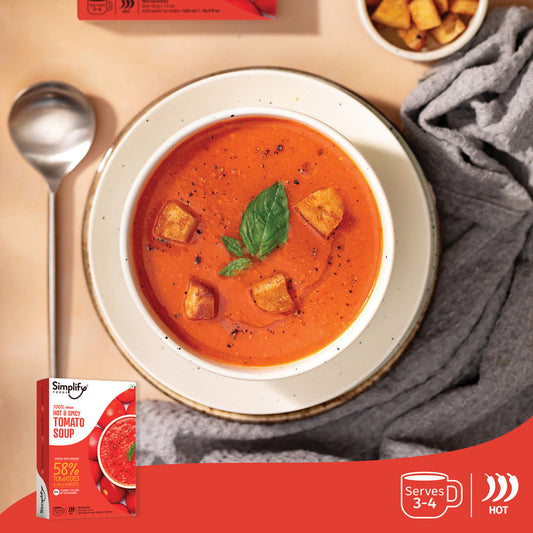 Simplify Foods Hot & Spicy Tomato Soup - PUSHMYCART